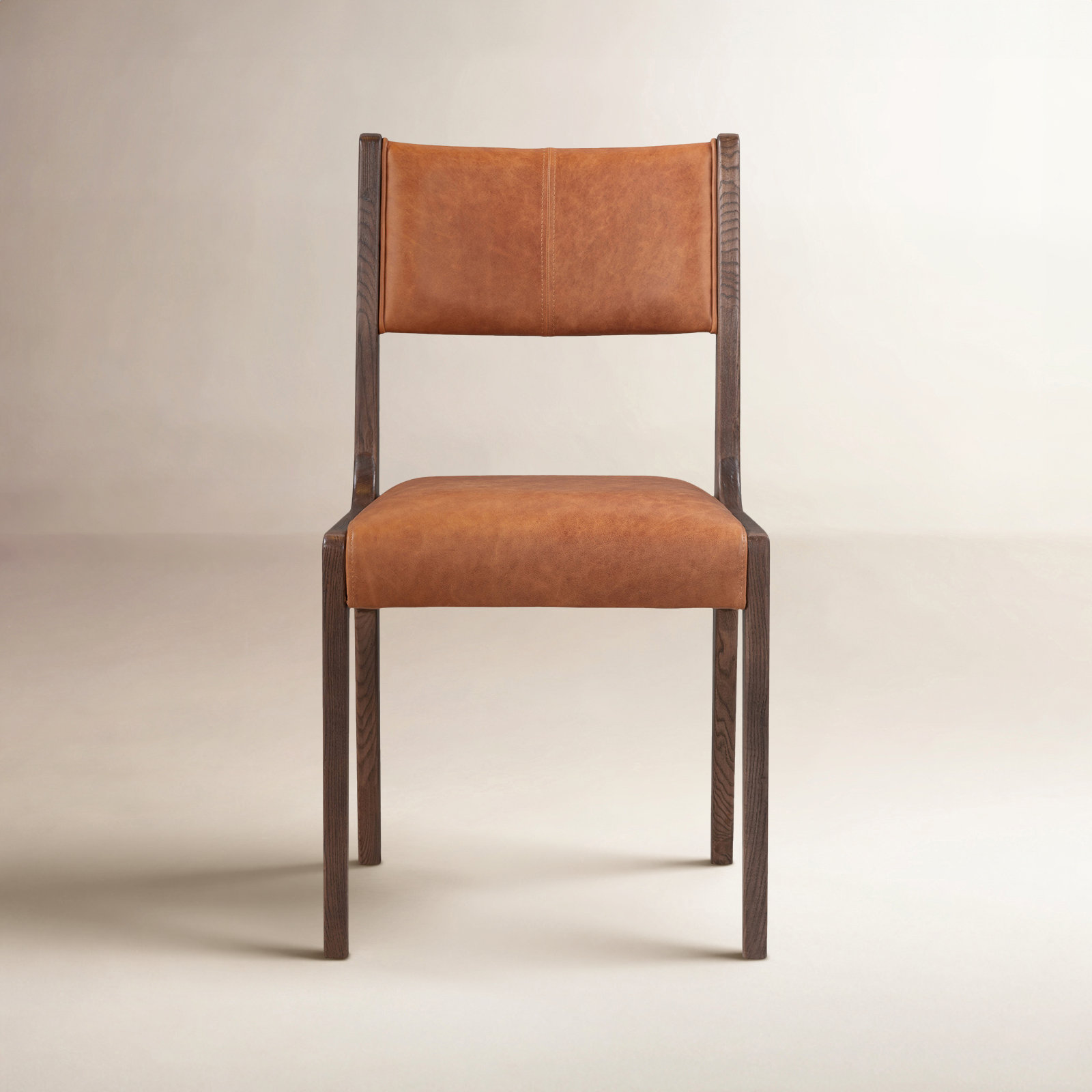 Bruna Leather Side Chair