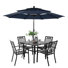 4 - Person Patio Dining Set with Square Table