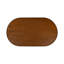 Table basse ovale moderne en bois Cotterell pour salon