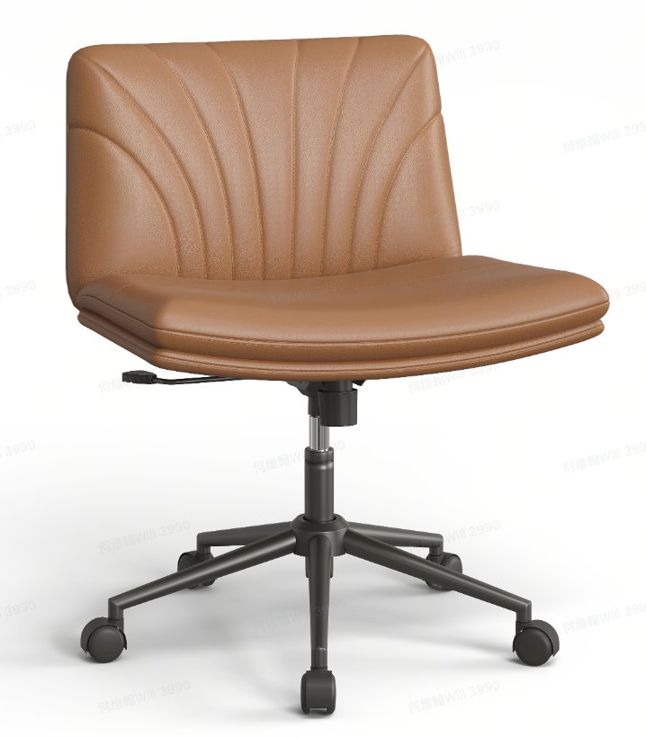 Ebern Designs Nevel Office Chair Desk Chair Criss Cross Legged Computer ...