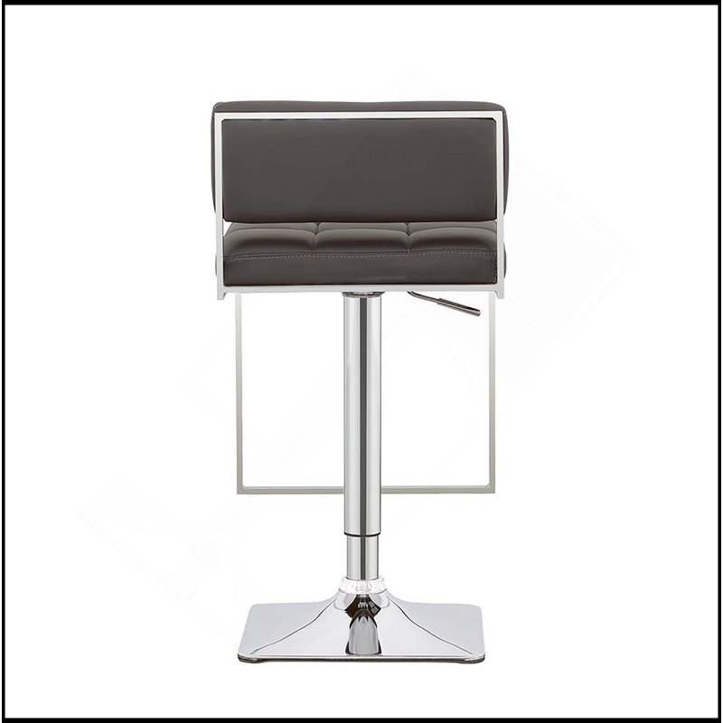  Tabouret de bar réglable, Gris