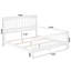 Lit de base Brooklyn avec pied de lit assorti-45362620-45362618