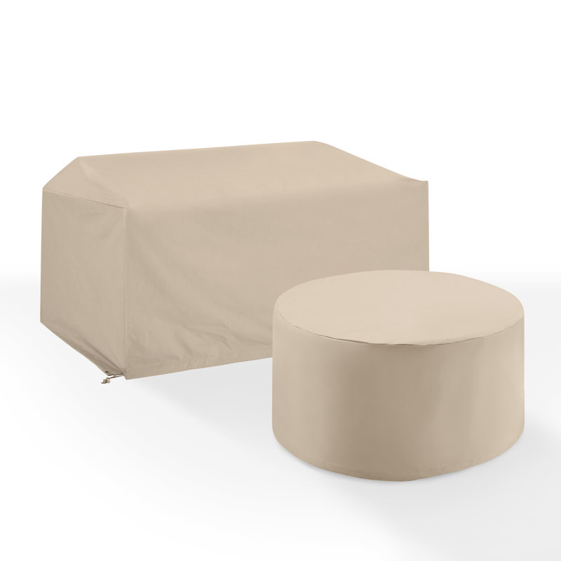 Furniture Covers Outdoor Conversation Set Cover, Tan