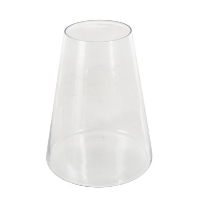 Cole And Grey Glass Cone Shaped Vase