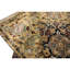 Hand Knotted Wool Oriental Area Rug in Black And Gold