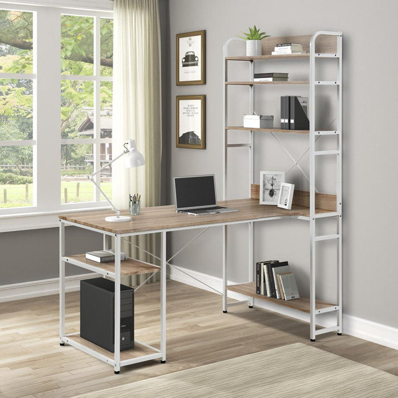 Audronė Metal Base Computer Desk