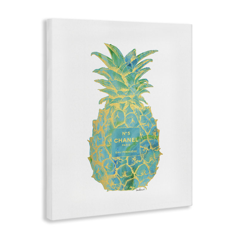 «Green Glam Brand Pineapple» par Amanda Greenwood, H 20 po x l 16 po