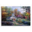 Art mural en verre épique «Woration In The Country» par Nicky Boehme, 24 po x 16 po-1815474484