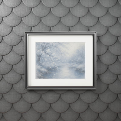 Clinger Single Picture Frame Print