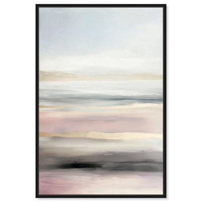 «Dreamy Tones I», art abstrait sur toile par Art Remedy