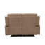 Causeuse inclinable en tissu de microfibre transitionnel-405401831