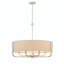 Lustre cylindrique à intensité variable 6 lumières Varcesile-257743178
