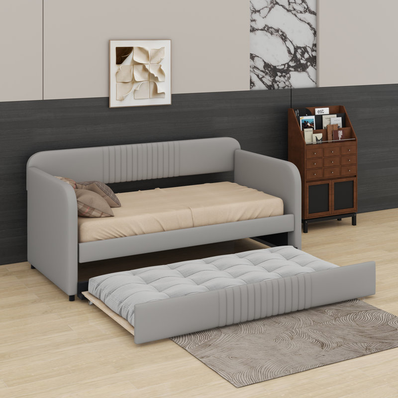 Upholstered Daybed, Gray