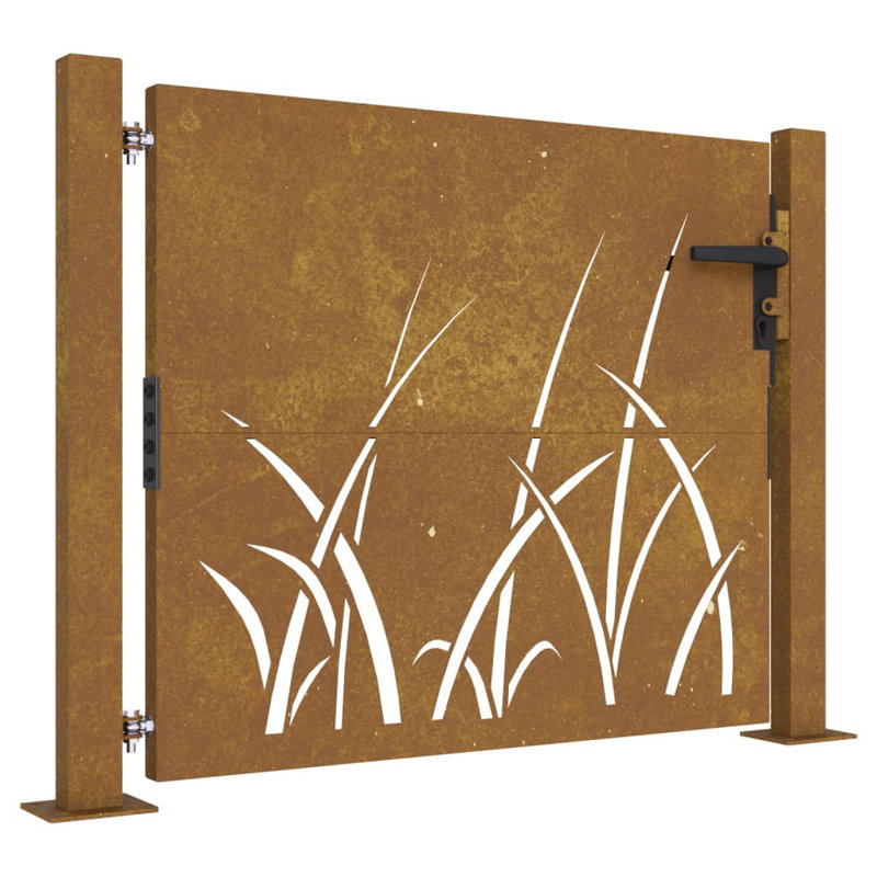 Almaaz Brown Metal Gate, 105cm H x 105cm W