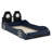 Wood Race Car-Shaped Platform Bed With LED And Upholstered Backrest-1327916432