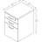 Office In An Hour 16''W 3 -Drawer Mobile File Cabinet-115664325