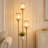 3 - Light Crystal Floor Lamp for Living Room Bedroom
