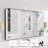 Lesamuel Aluminum Frame Wall Mirror-674779707