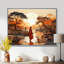 «African Journey Landscape», reproduction d'art sur toile, art africain-1684201527-1714639923-1714639925