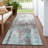 Machine Washable Indoor/Outdoor Pablo ACN2284 Abstract Rug-1806236950