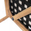 Fauteuil club d'extérieur en bois d'acacia, coussin beige-1145562763