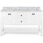 Meuble-lavabo de 61 po avec lavabos doubles en céramique-1137585007