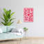 «Love You», art mural abstrait fantaisiste romantique-129021641