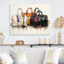 Minimalisme mode sac Envy IV - art mural mode en métal