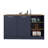 Kitchen Island 35.7" H, 2 Doors, 7 Shelves, Alby Blue  - Kitchen-342459473