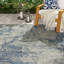Tapis intérieur / extérieur bleu / sable Adilynn-1834185108