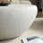 43.31" Matte Oval Rocks Coffee Table