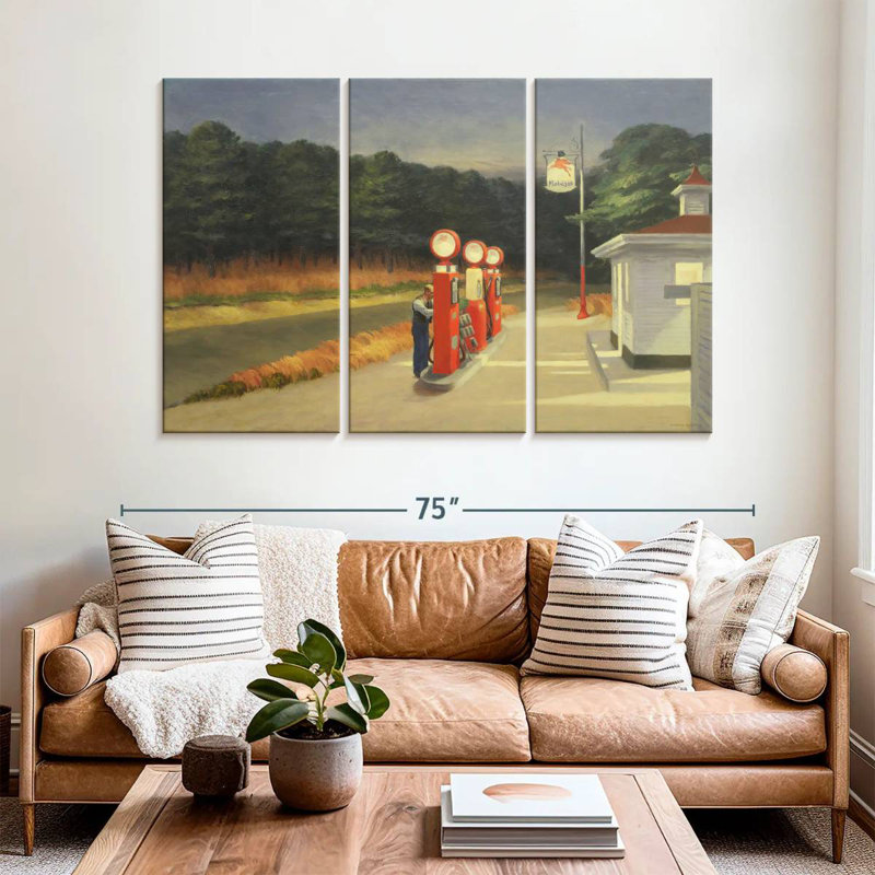 Mehar Gas, 42" H x 65" W