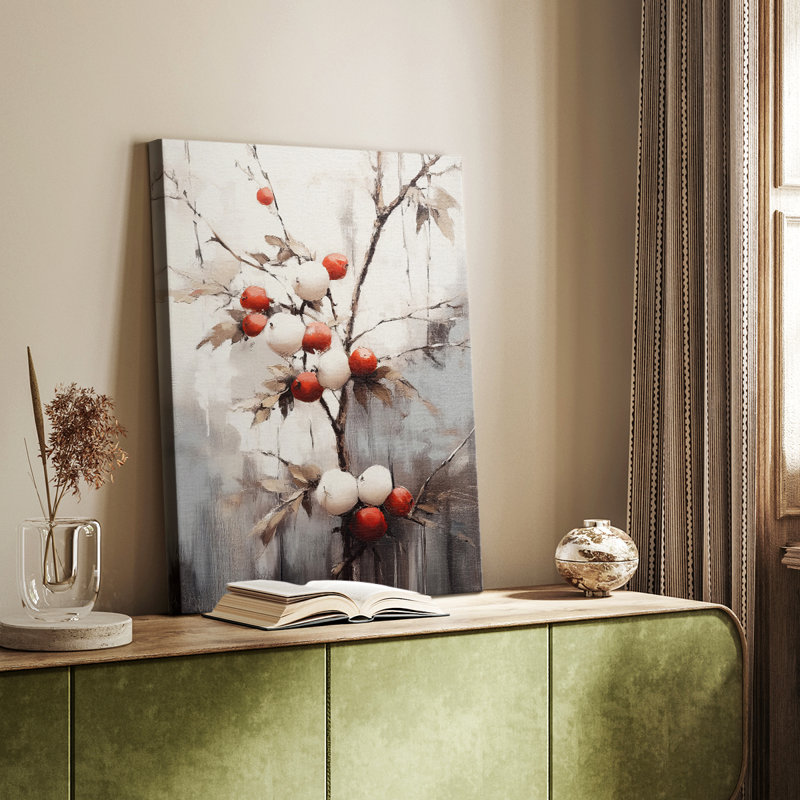 Art des Fêtes de Noël - série 2-Cxxxxx - galerie sur mesure Cavas, H 27 po x l 18 po