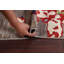 Tapis abstrait à teinture végétale noué à la main 5 x 8