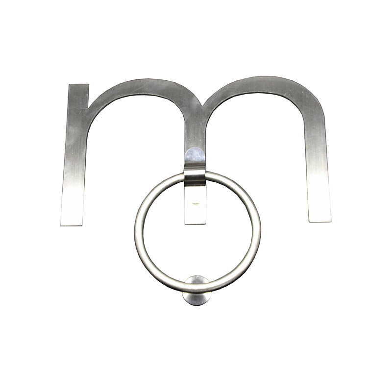 Heurtoirs de porte en acier inoxydable de style moderne Fixtured