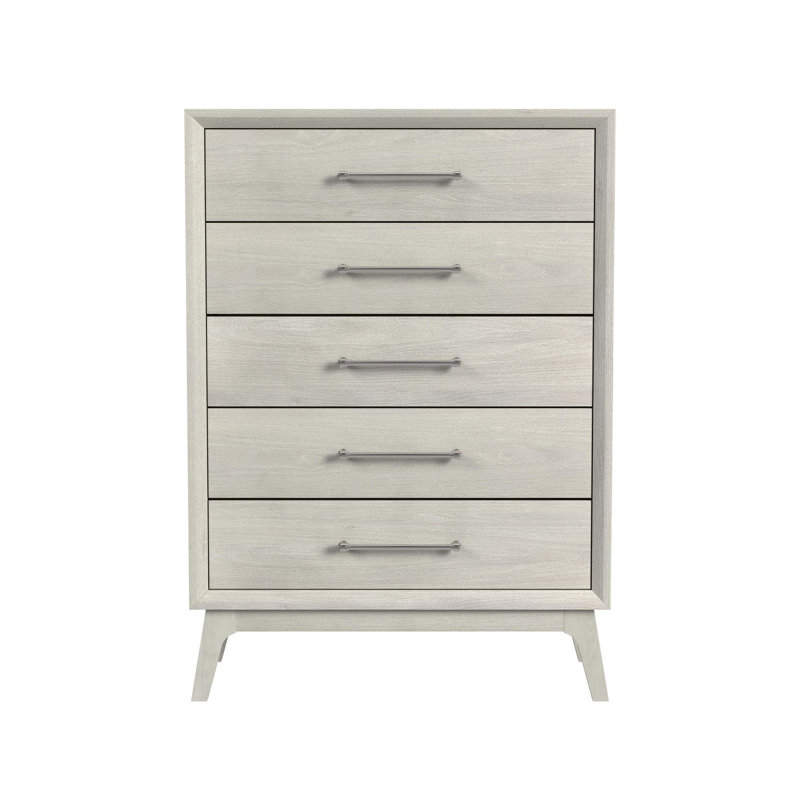 Weathers 5-Drawer Chest in Almond