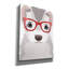 «Ferret portant des lunettes de hipster 2» par Furbaby Affiliates, art mural sur toile-1529411505