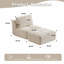Chaise longue simple pour le salon-1393547831