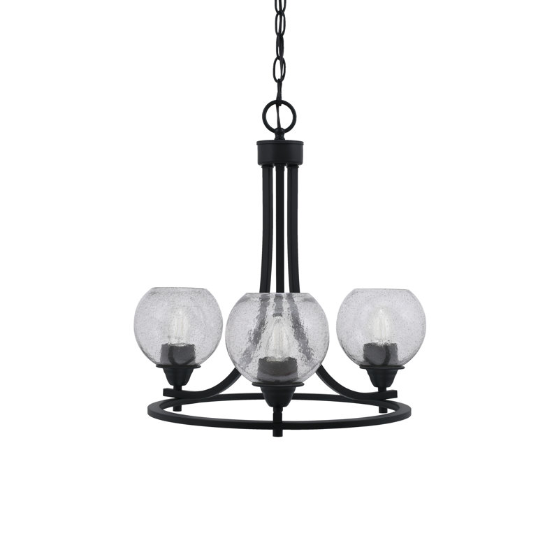 Lustre 3 lumières Paramount, Clair Givré
