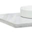 Plateau de meuble-lavabo simple 25 "avec lavabo-52136752