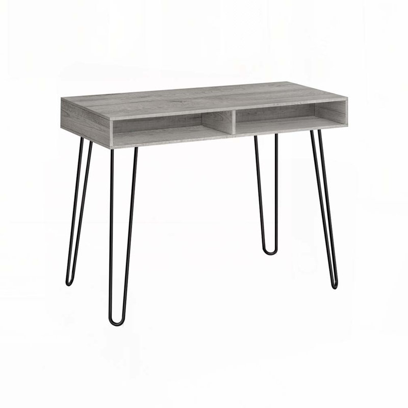 Bureau d'ordinateur pour la maison, Gris