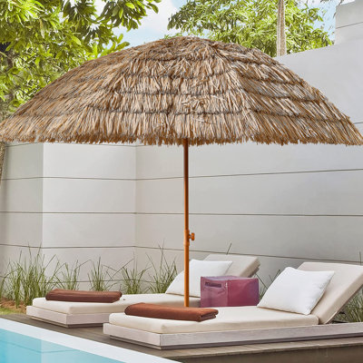Parasol polyvalent pour patio et chaume Tiki