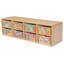 Casier de rangement 8 compartiments empilable