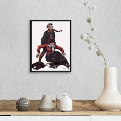 Art mural sur toile The Novice Skater