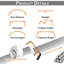 Rideaux occultant pour rideaux très larges occultant et séparateur de pièce 1 séparateur de cloison beige-405156044-405156034