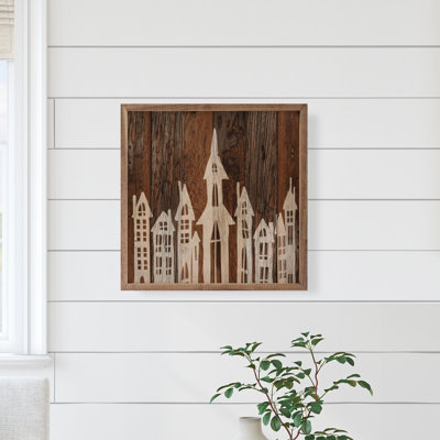 Village en bois rustique