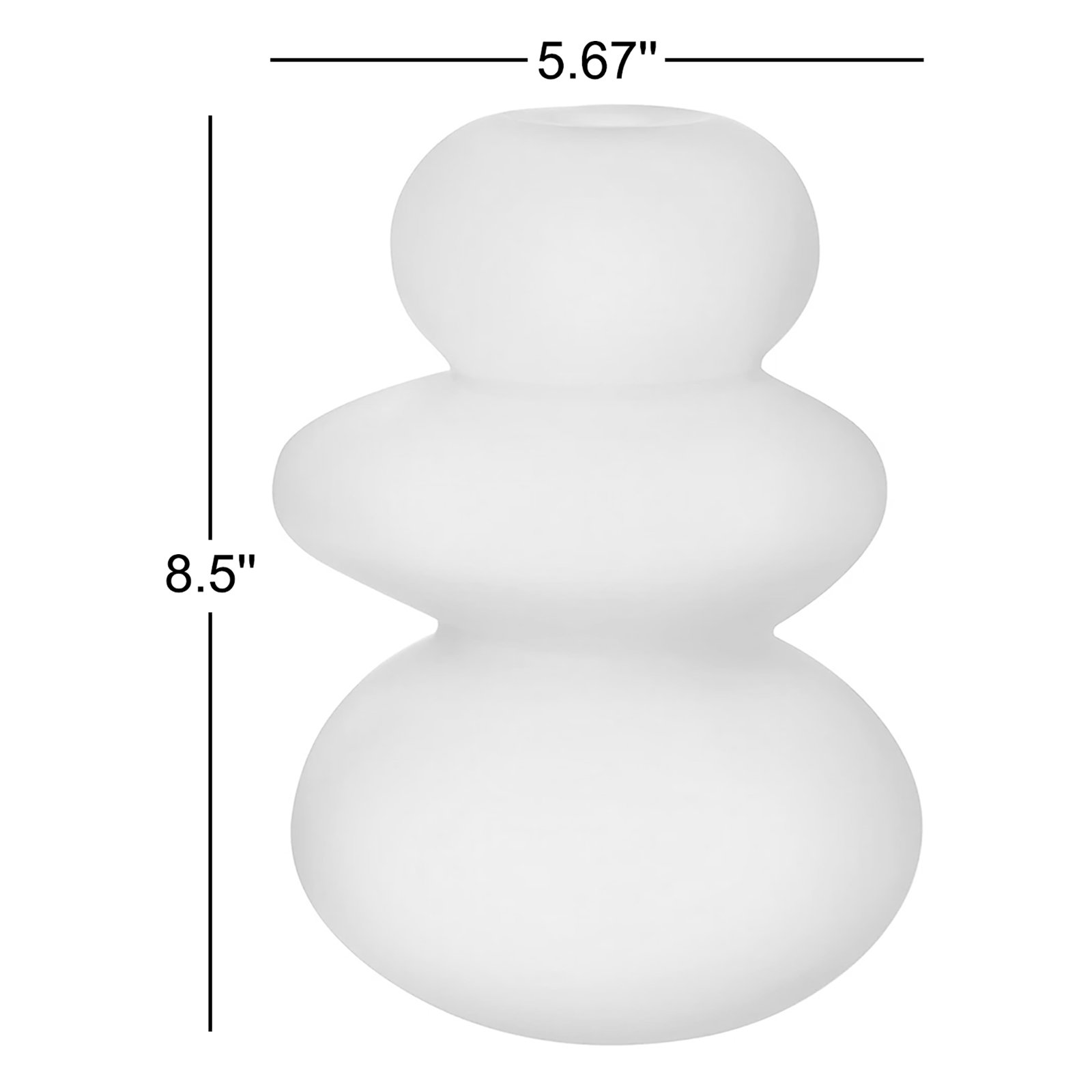 Nude Cairn Crystal Candlestick Holder, Opal Gray