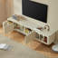Meuble télé, table basse, planche écologique, grand rangement