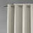 Maya Taupe Printed Heathered Blackout Grommet Top Single 50x54" Curtain Panel-1506653214-1480168583