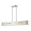 Luminaire suspendu linéaire à 4 lumières pour îlot de cuisine Ahmadou-1175117956